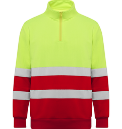 Sudadera alta visibilidad media cremallera SPICA talla 4XL