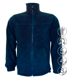 Forro Polar MILANO cremallera completa talla 5XL