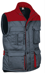 Chaleco THUNDER bicolor acolchado talla 3XL