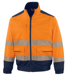 Cazadora alta visibilidad multibolsillos M2VE3STRHV