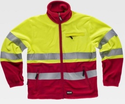 Forro polar alta visibilidad C4025 cremallera completa