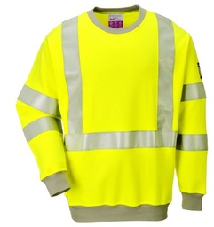 Sudadera alta visibilidad FR72 antiestática resistente a llama