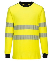 Camiseta alta visibilidad FR701 ignifuga antiestatica