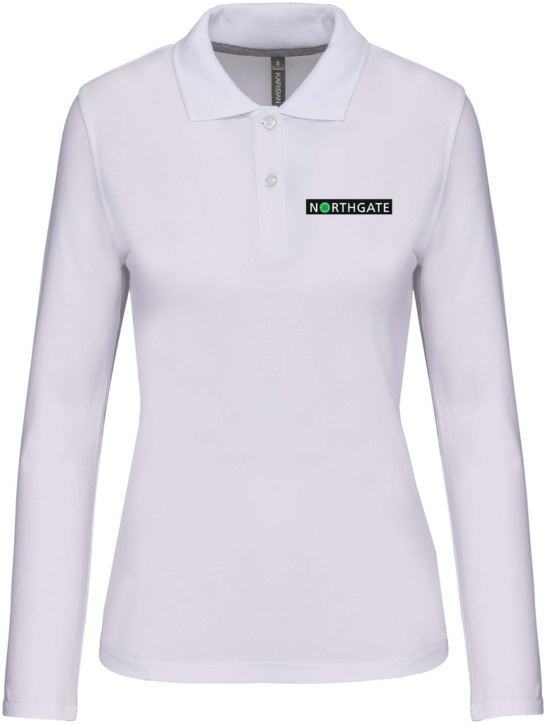 Polo manga larga mujer Northgate